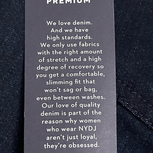 NYDJ Sheri Slim Jeans Women Size 26" x 30" NEW Tags - Picture 9 of 9